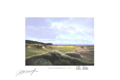 Original autograph on FineArt print. Colin Montgomerie | GC Budersand Sylt | 17th