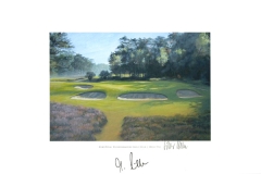Original autograph on FineArt print. Marcel Siem | Hilversumsche Golf Club | KLM Open 2010