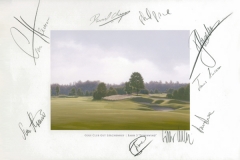 Original autograph on FineArt print | PGA Tour player Mercedes Benz Championship 2008hip2008
