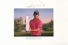 Original autograph on FineArt print. Pablo Larrazábal | Golfclub München Eichenried | 11th BMW International Open