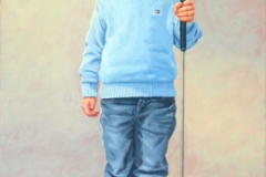 Original Ölgemälde "Nachwuchsspieler" 40x60cm