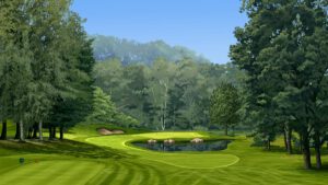 thegolfpainter | Althaus Golfdesign | Essener Golfclub Haus Oefte 17th