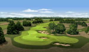 thegolfpainter | Hansen Golf Design | Golf-Club Sylt 4th