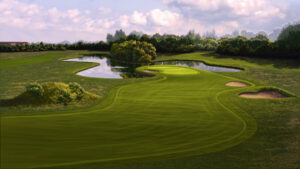 thegolfpainter | Hansen Golf Design | Golf-Club Sylt 12th